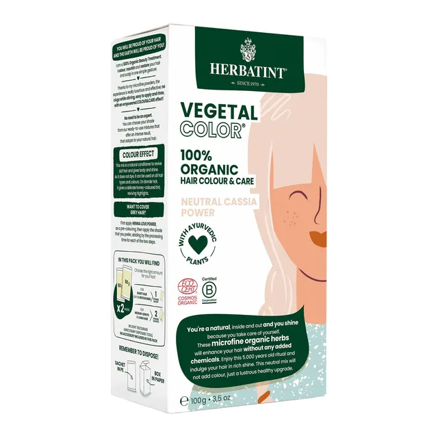 herbatint-vegetal-color-neutral-cassia-power-henn-neutro-100-gr-2 image 1