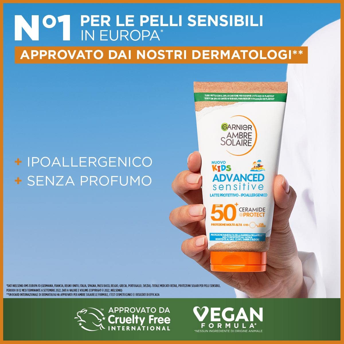 garnier-ambre-solaire-advanced-sensitive-kids-ceramide-protect-latte-protettivo- image 5