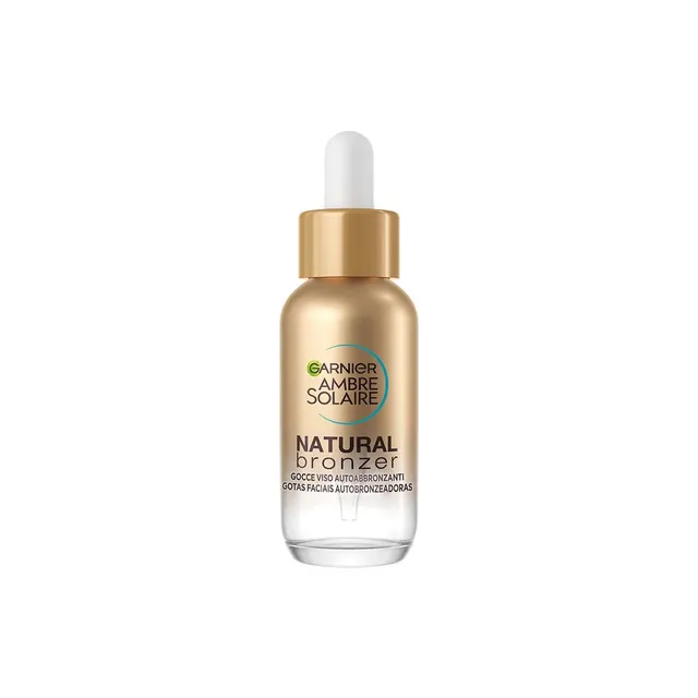 garnier-ambre-solaire-natural-bronzer-gocce-viso-autoabbronzanti-30-ml image 1