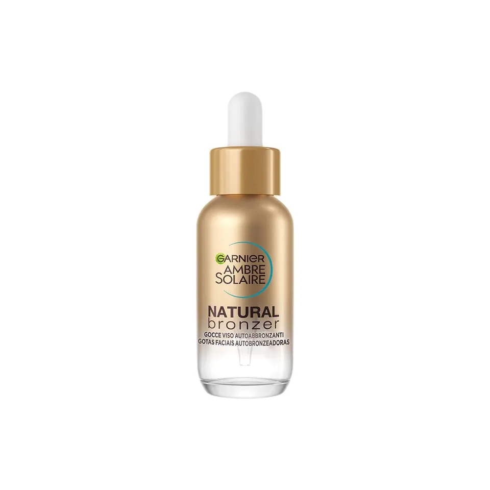 garnier-ambre-solaire-natural-bronzer-gocce-viso-autoabbronzanti-30-ml image 1