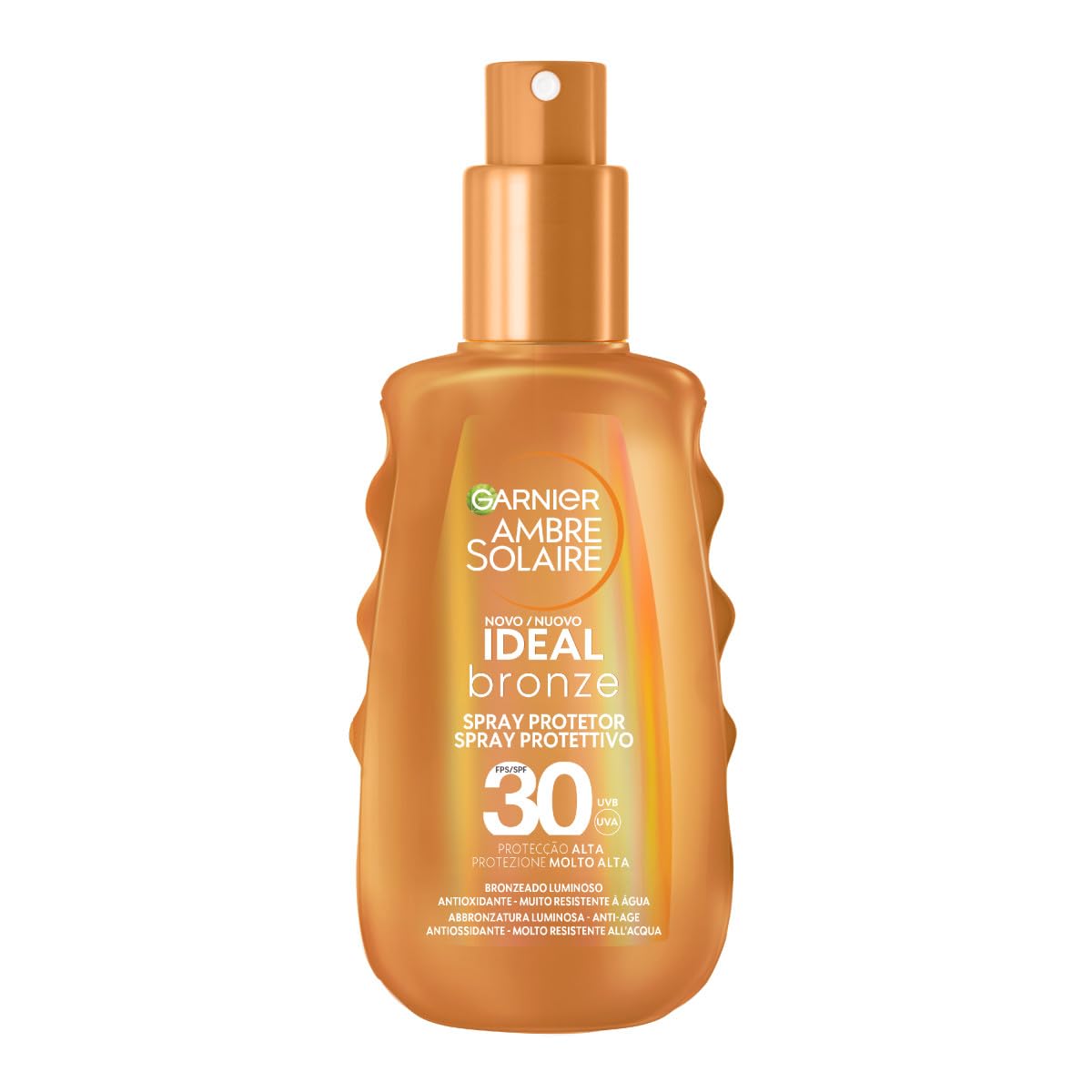 garnier-ambre-solaire-ideal-bronze-latte-solare-spray-protettivo-spf-30-150-ml image 1