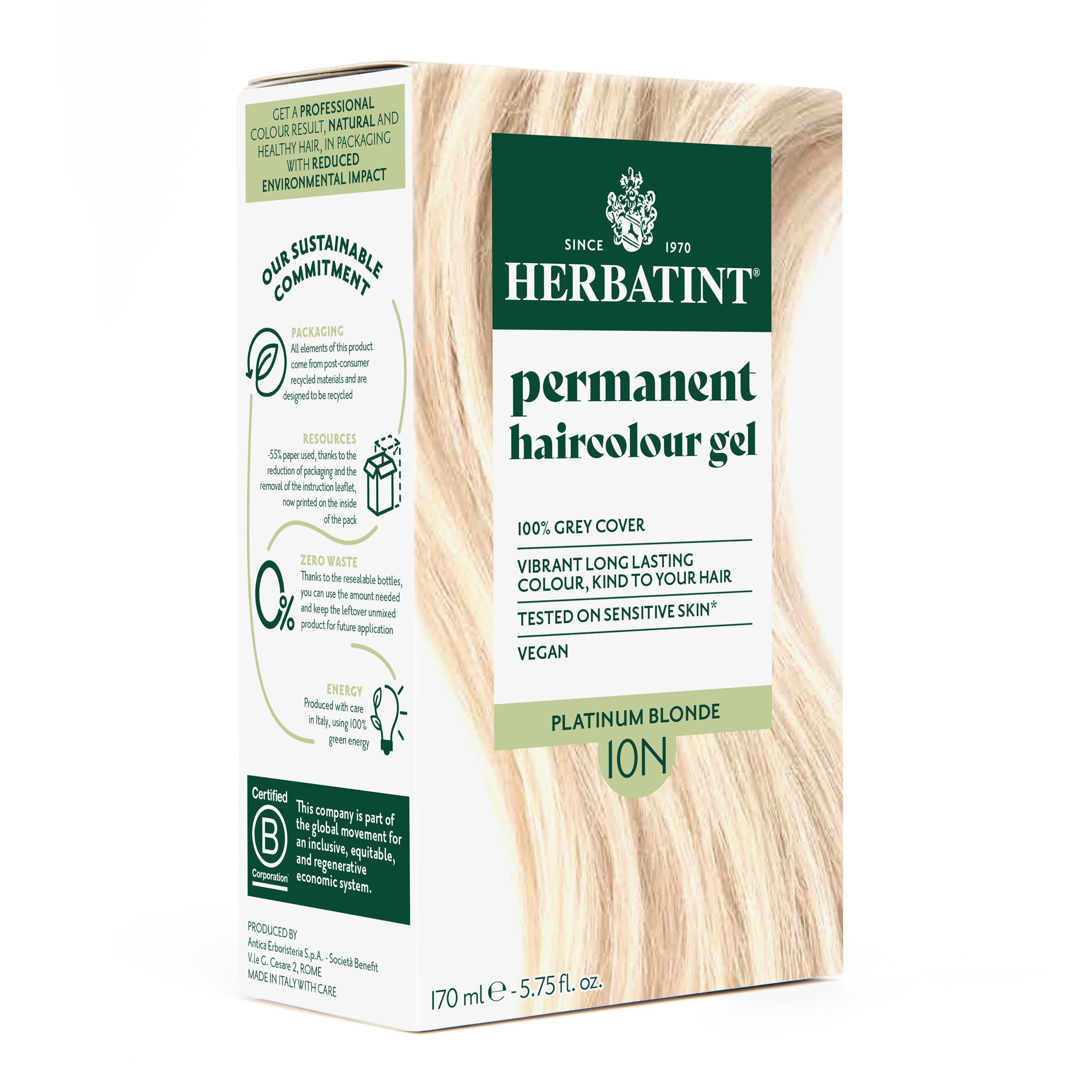 herbatint-gel-colorante-permanente-10n-biondo-platino-170-ml-2 image 1