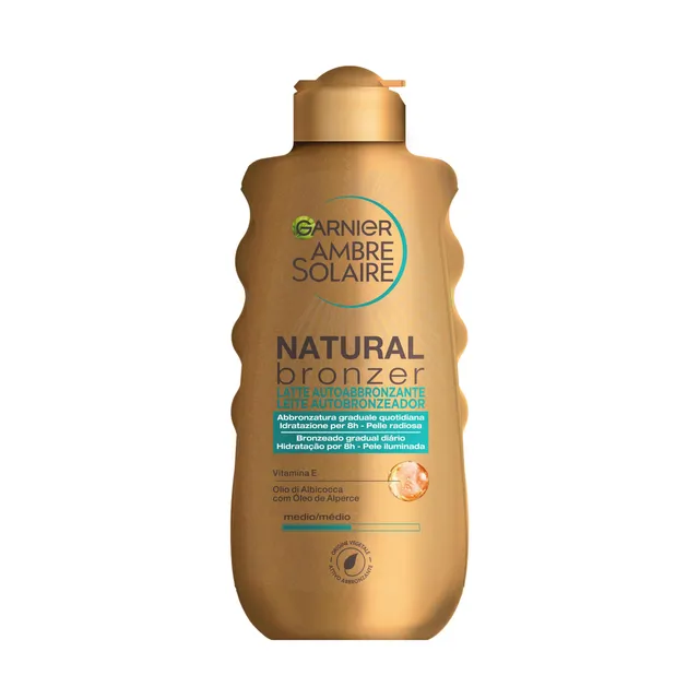 garnier-ambre-solaire-natural-bronzer-latte-autoabbronzante-200-ml image 1