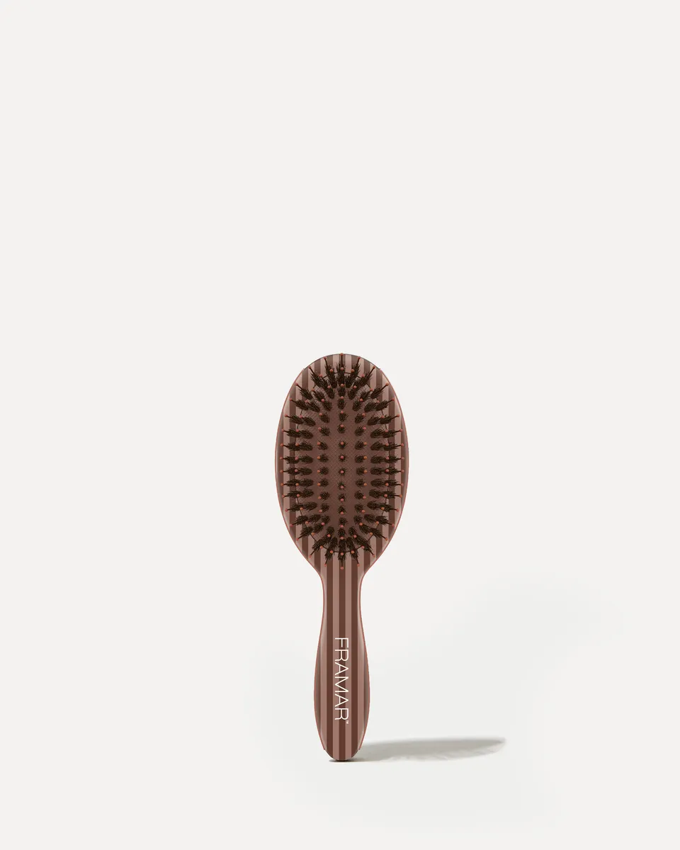 framar-mini-polish-brush-chocolate-stripes-spazzola-lisciante-compatta image 1