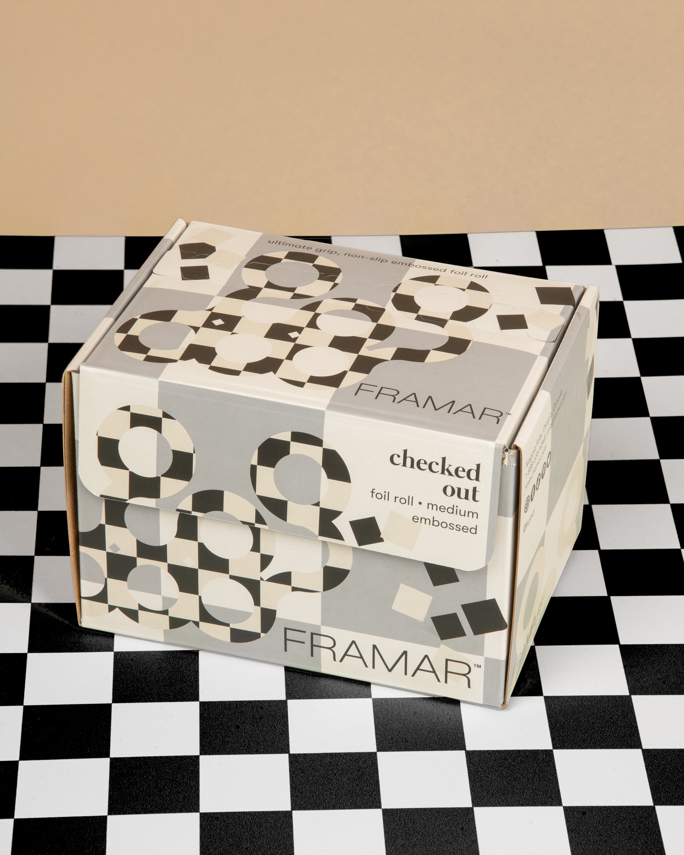 framar-checked-out-foglio-alluminio-embossed-roll-320-ft image 4