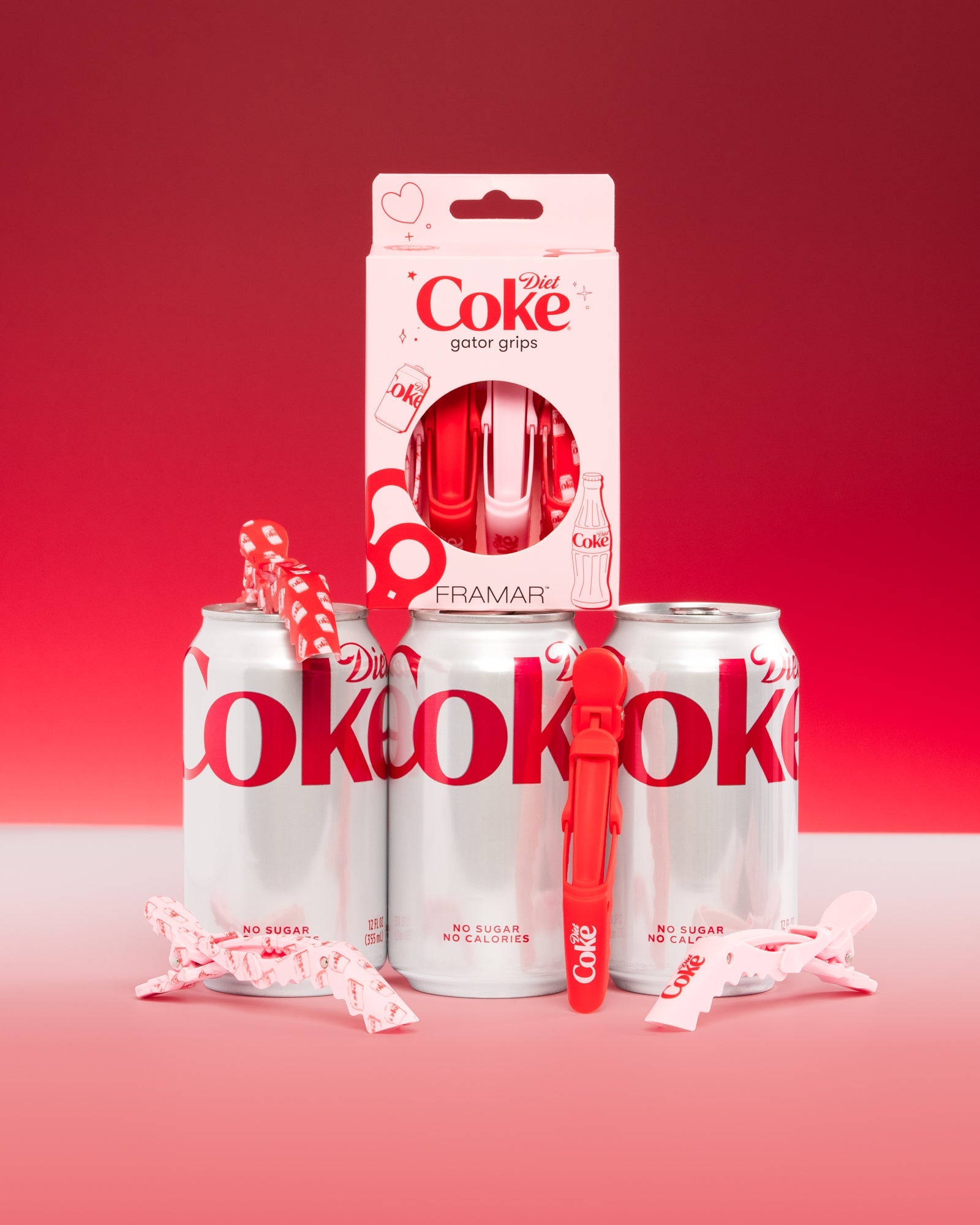 framar-diet-coke-gator-grips-clip-fermasezione-in-gomma-4-pezzi image 3