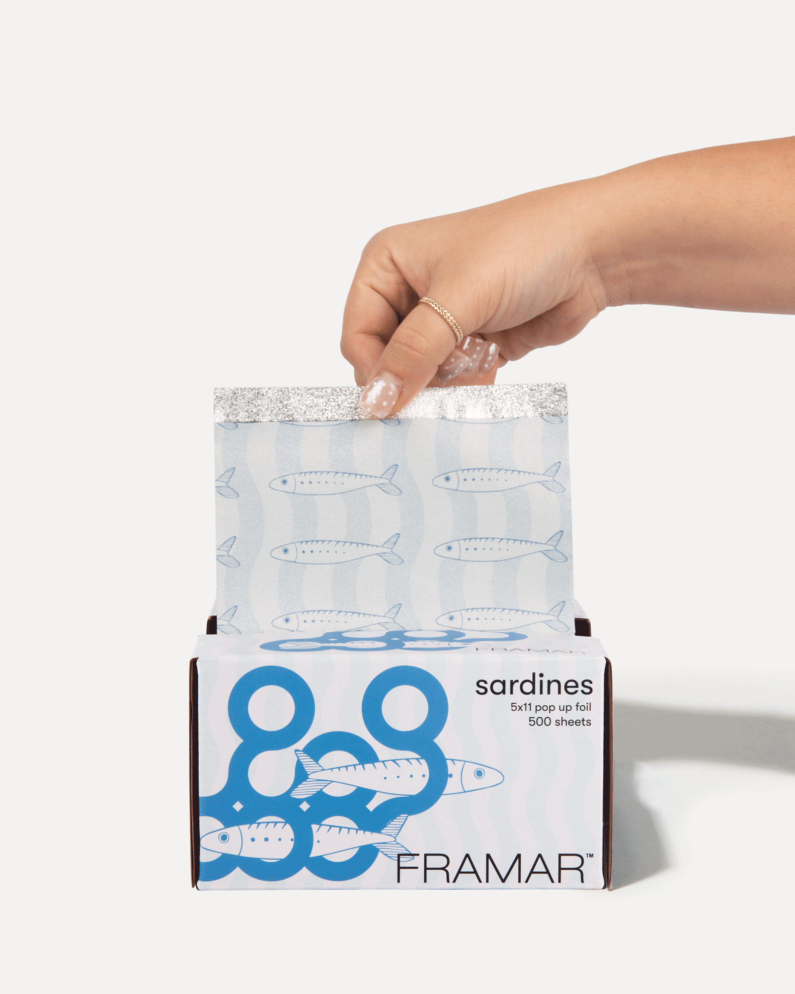 framar-blue-sardine-5x11-pop-up-foil-fogli-stagnola-500-pezzi image 2