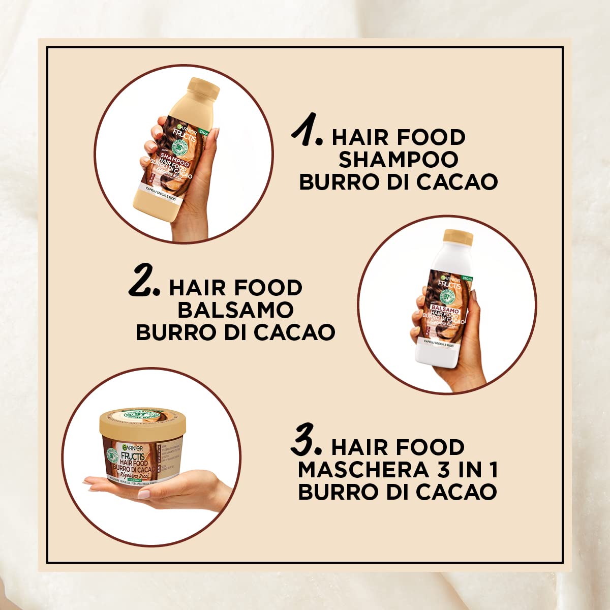 garnier-fructis-hair-food-burro-di-cacao-maschera-capelli-ricci-390-ml image 3