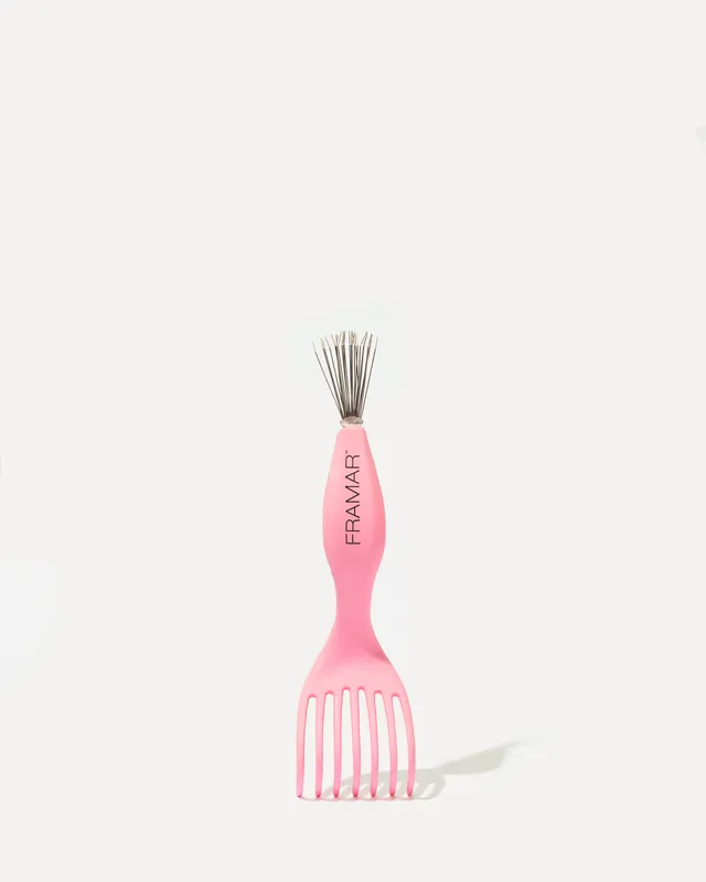 framar-brush-cleaner-pink-strumento-pulizia-spazzole-a-doppia-azione image 1
