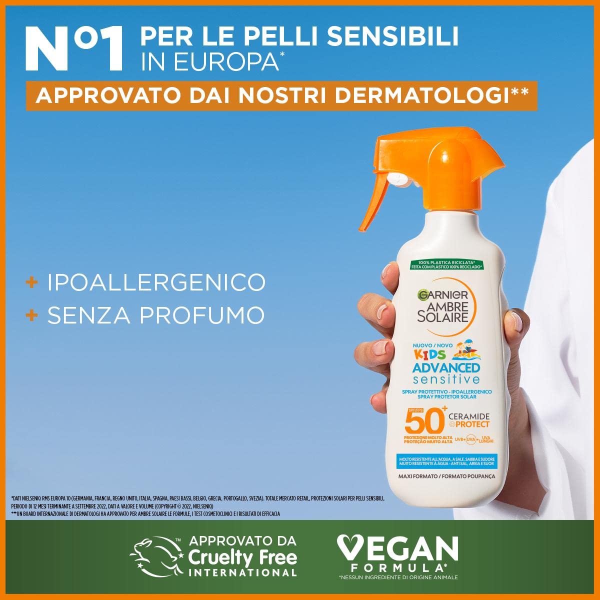 garnier-ambre-solaire-advanced-sensitive-kids-spray-spf-50-bambini image 5