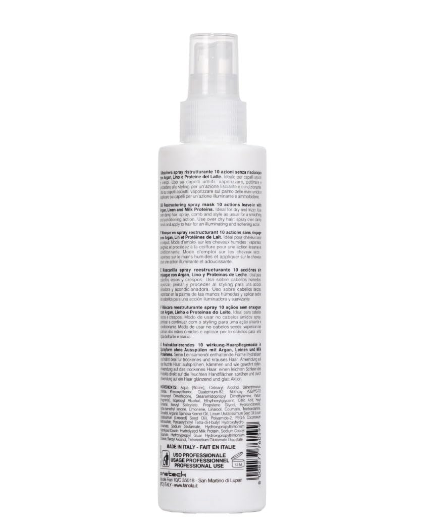 fanola-nutri-one-10-azioni-maschera-spray-ristrutturante-senza-risciacquo-200-ml image 2