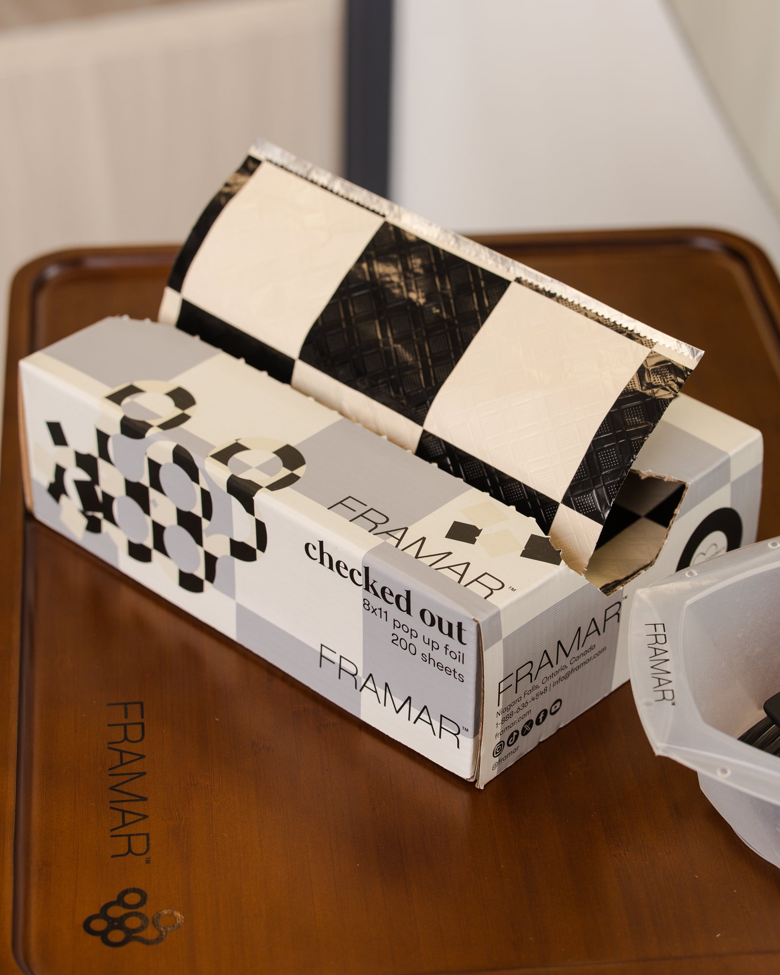 framar-checked-out-8x11-pop-up-foil-fogli-stagnola-a-quadri-200-pezzi image 3
