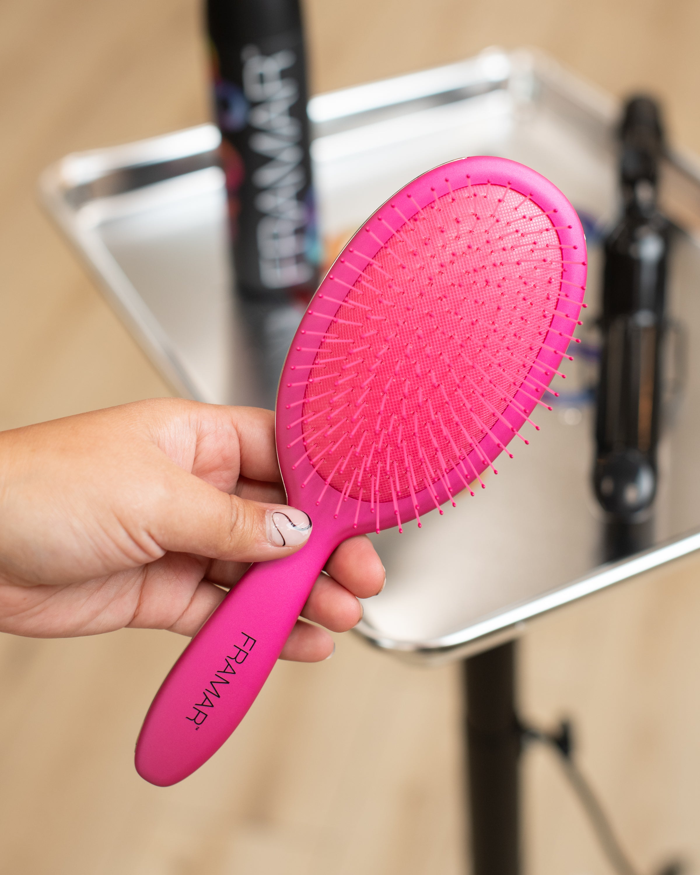 framar-pinky-swear-detangle-brush-spazzola-districante-rosa image 6