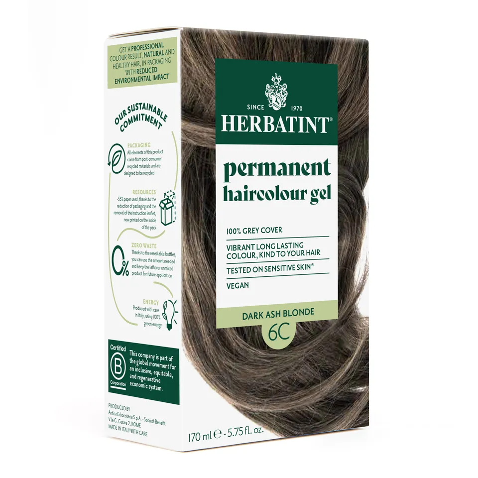 herbatint-gel-colorante-permanente-6c-biondo-scuro-cenere-170-ml-2 image 1