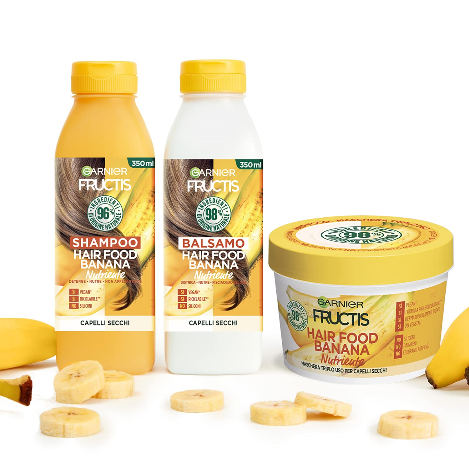 garnier-fructis-hair-food-banana-nutriente-kit-shampoo-balsamo-maschera-3-in-1 image 6