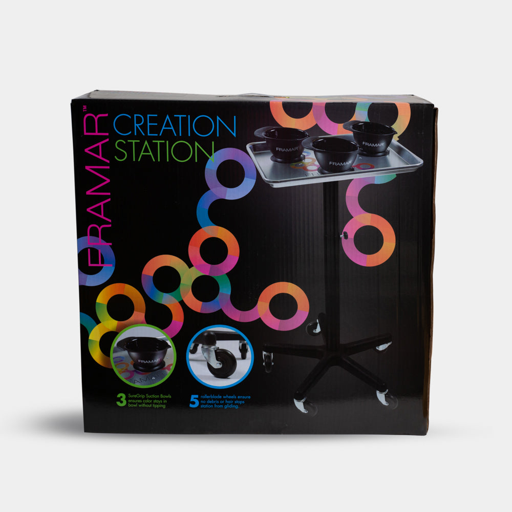 framar-creation-station-carrello-salone-con-vassoio-inox image 6