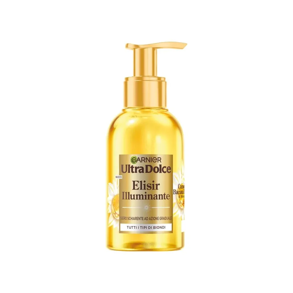garnier-ultra-dolce-siero-schiarente-illuminante-per-capelli-biondi-120-ml image 1