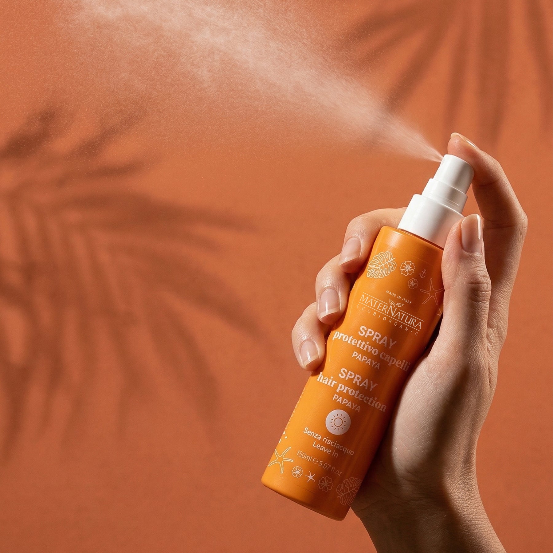 maternatura-spray-protettivo-capelli-papaya-latte-idratante-anti-crespo image 3