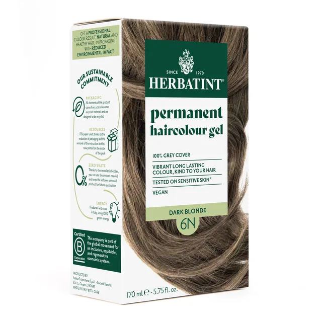 herbatint-6n-biondo-scuro-gel-colorante-permanente-170-ml image 1