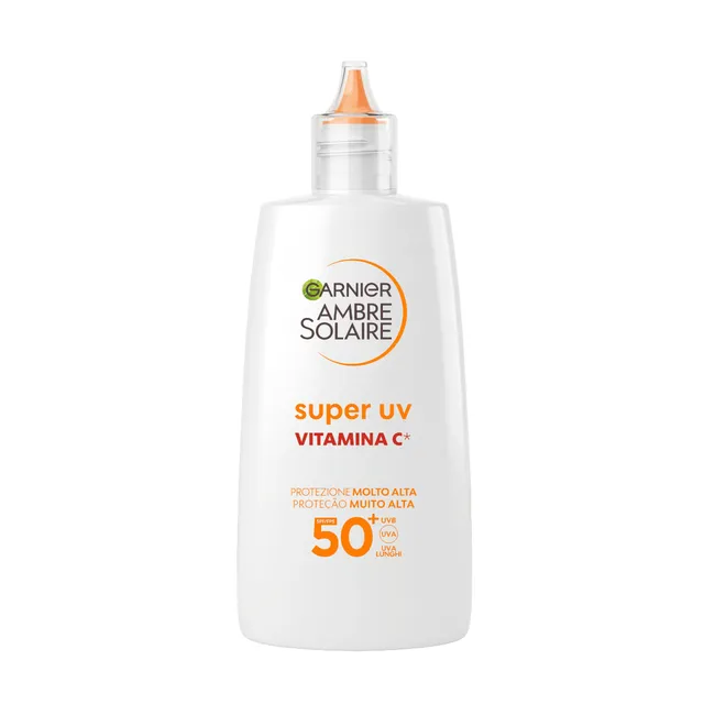 garnier-super-uv-fluido-viso-anti-macchie-spf-50-con-vitamina-cg-40-ml image 1