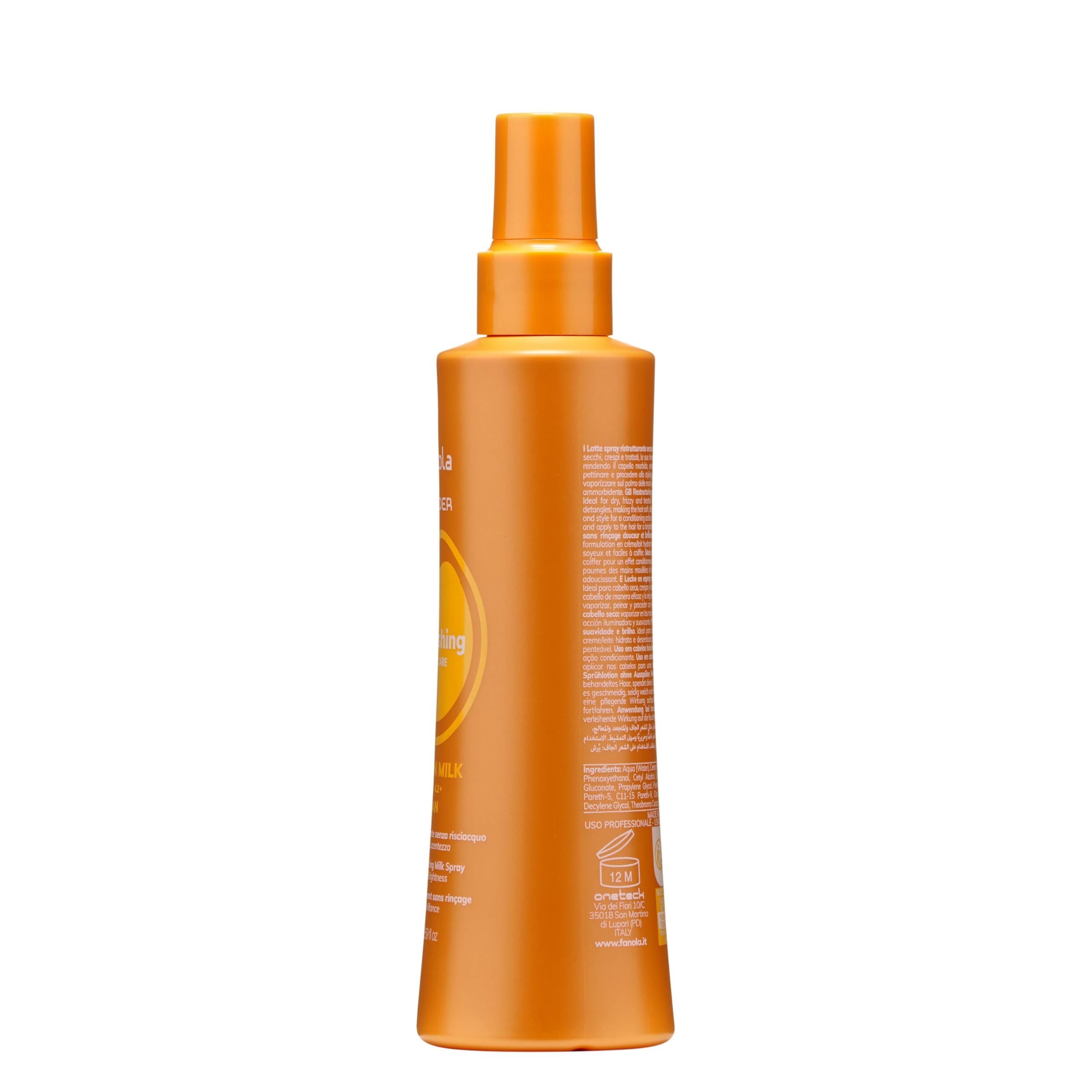 fanola-wonder-nourishing-latte-spray-ristrutturante-capelli-195-ml image 2