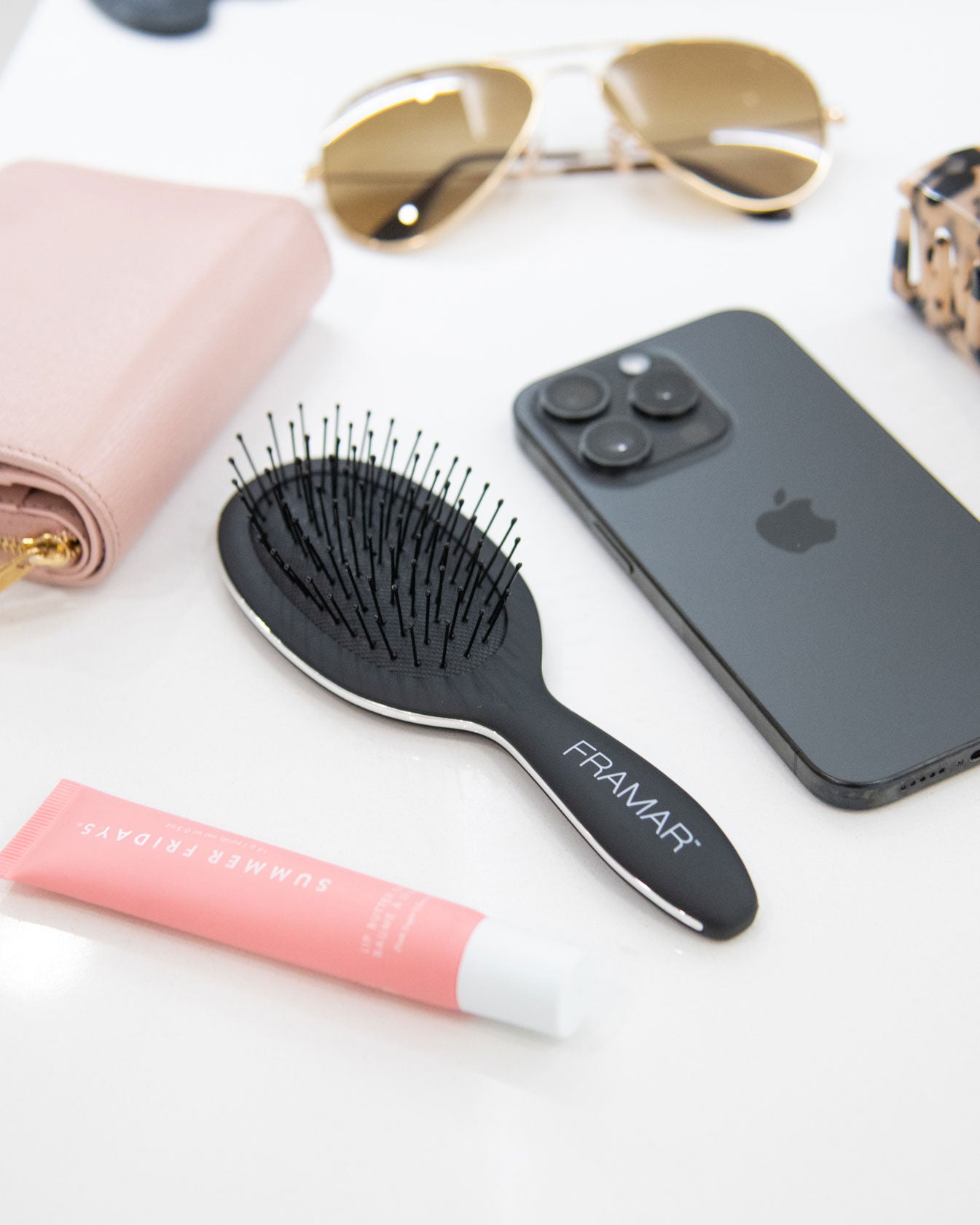 framar-mini-detangle-brush-black-spazzola-districante-da-viaggio image 5