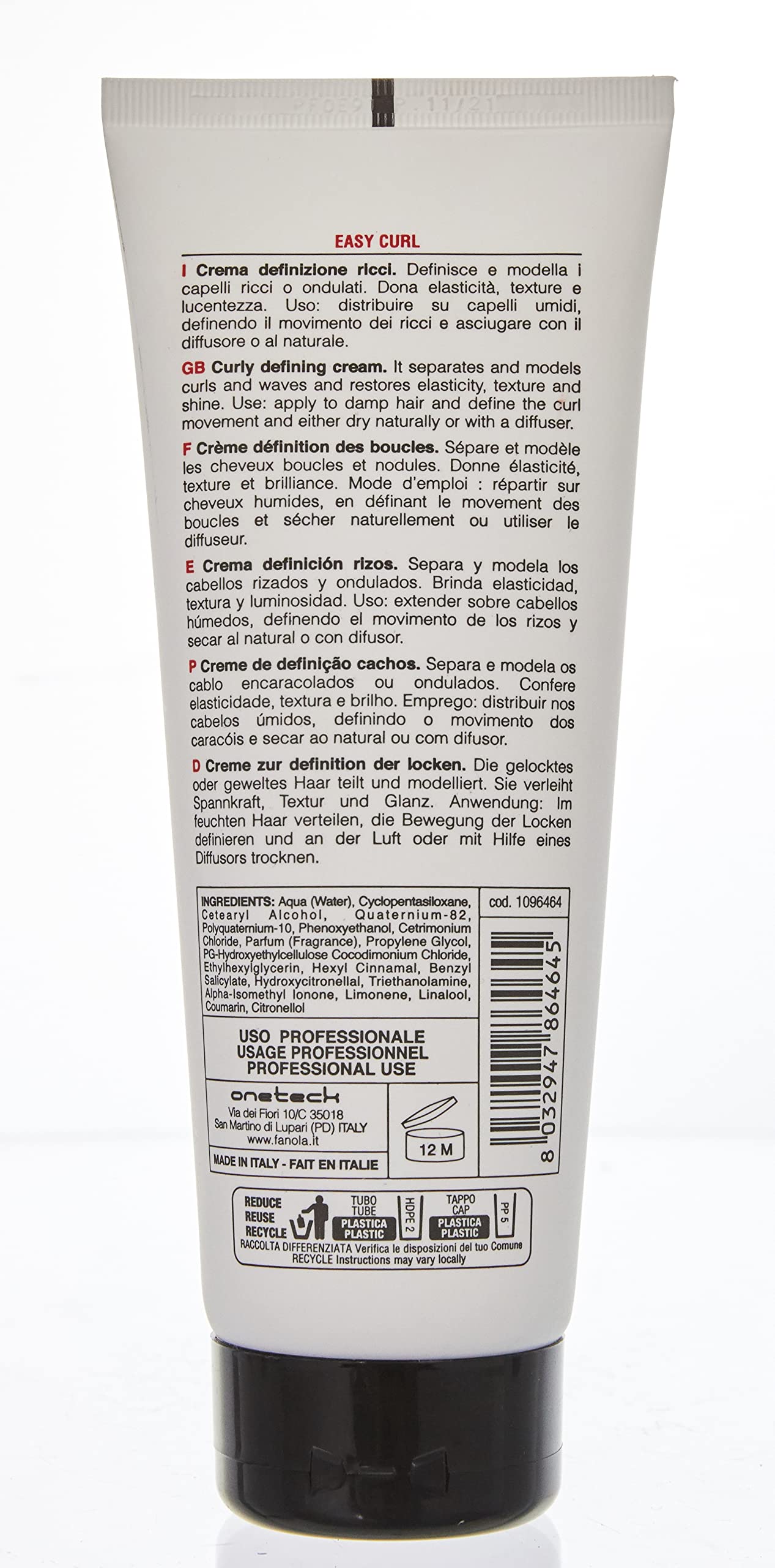 fanola-styling-tools-easy-curl-crema-definizione-ricci-250-ml image 2