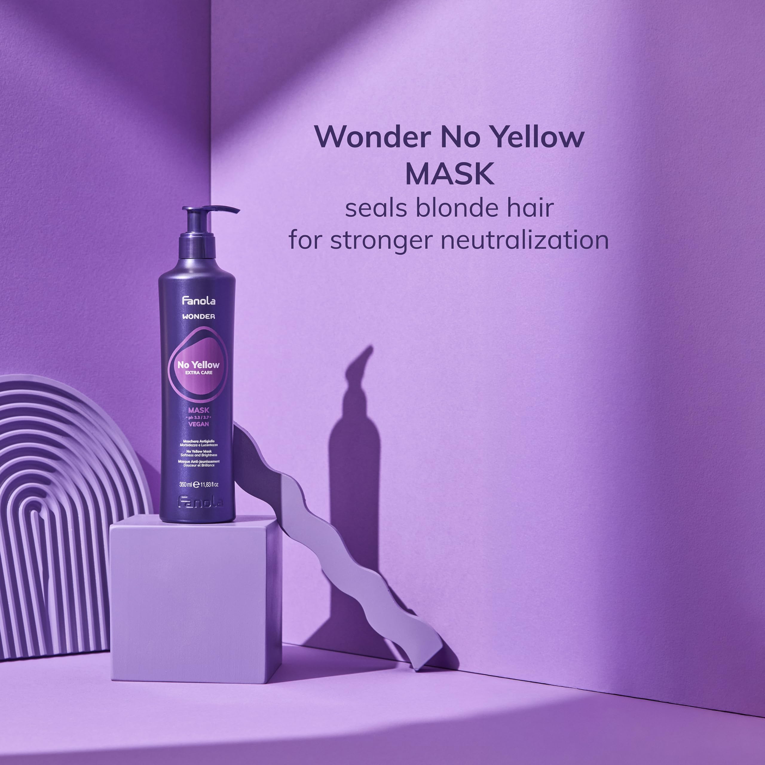 fanola-wonder-no-yellow-maschera-antigiallo-per-biondi-e-grigi-350-ml image 6