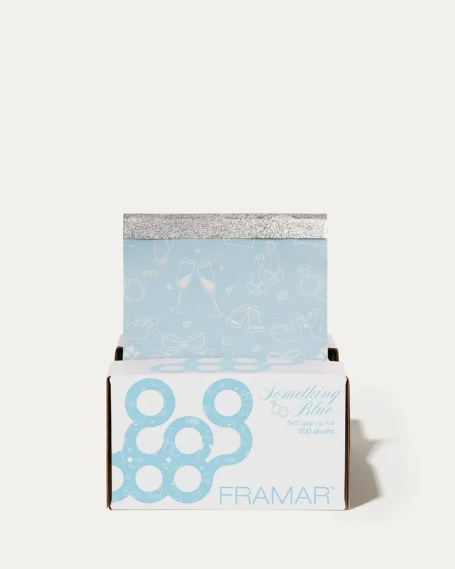 framar-something-blue-5x11-pop-up-fogli-alluminio-pre-tagliati-500pz image 1