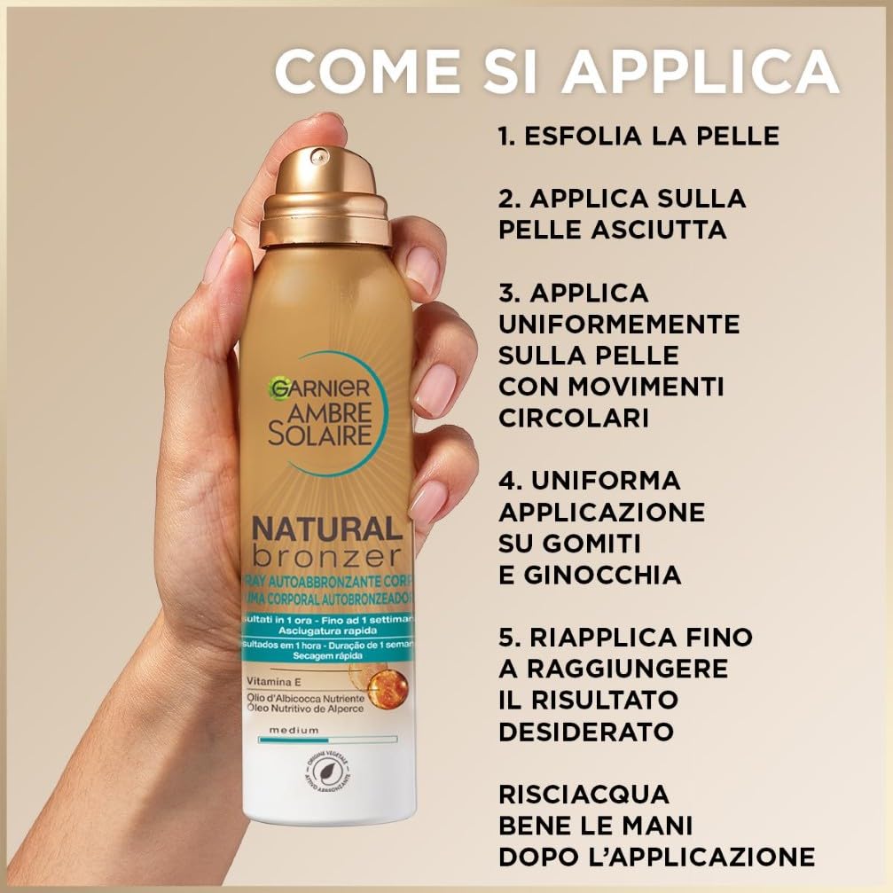 garnier-ambre-solaire-natural-bronzer-spray-autoabbronzante-150-ml image 7