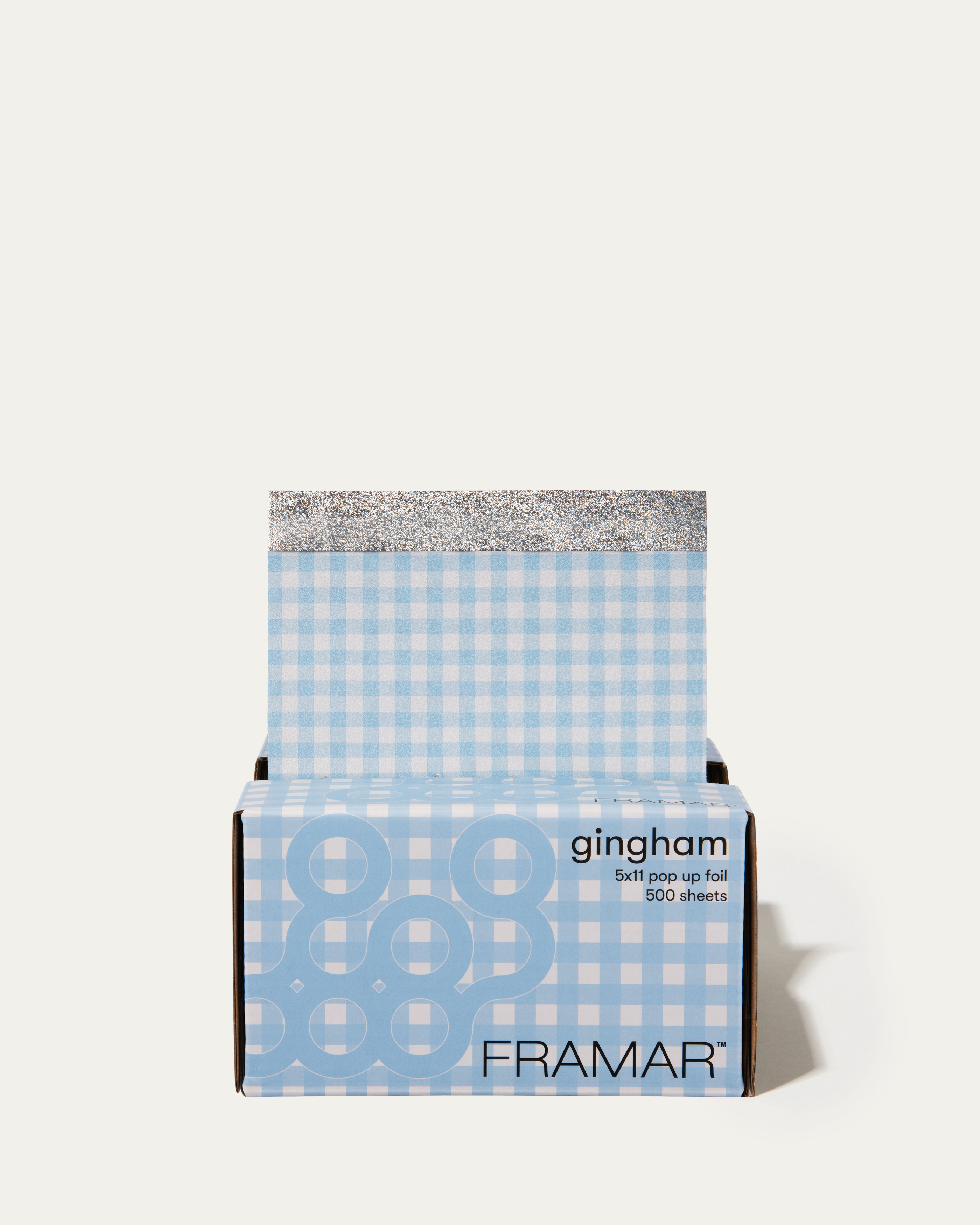 framar-5x11-pop-up-foil-blue-gingham image 1