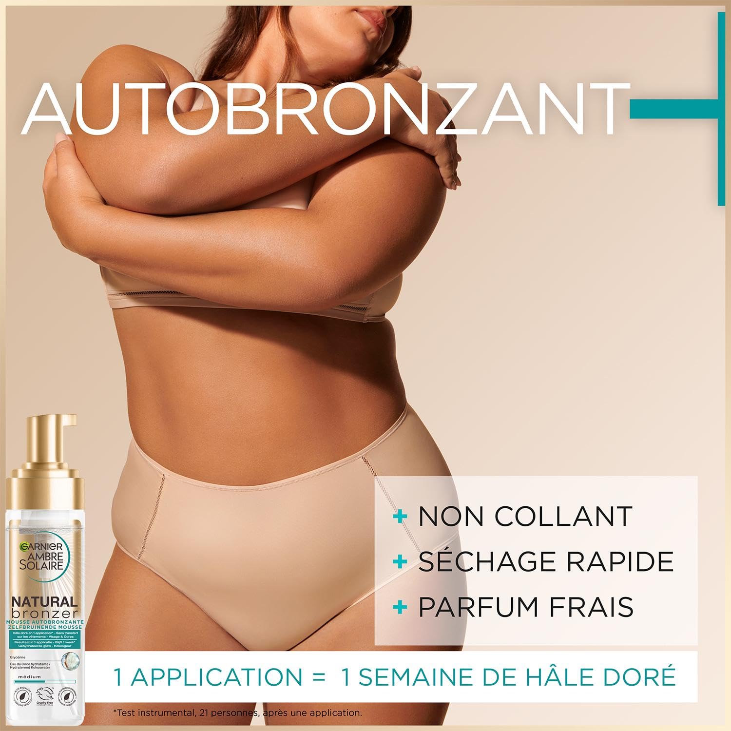 garnier-ambre-solaire-cofanetto-autoabbronzante-schiuma-siero-viso-e-corpo image 8