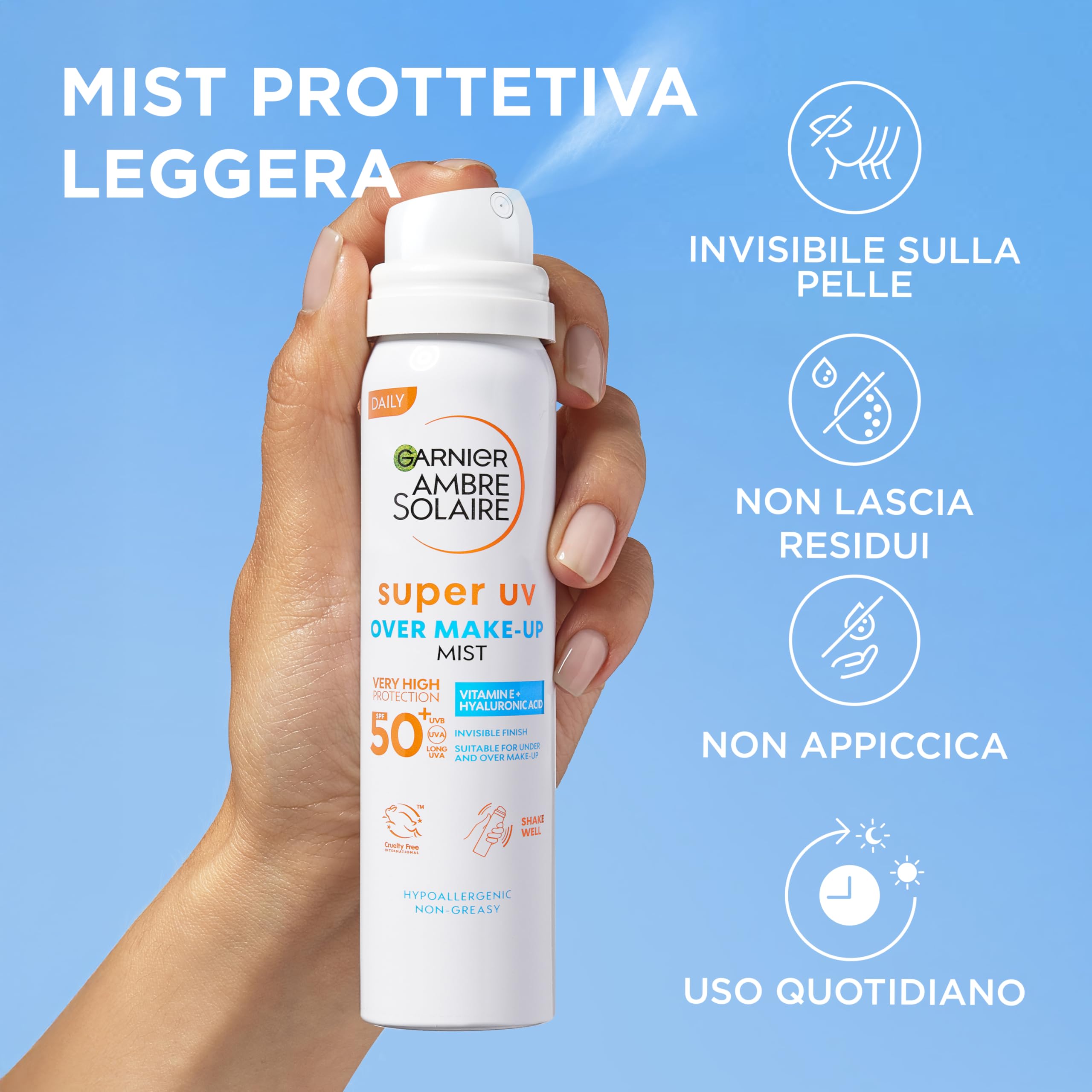 garnier-ambre-solaire-spray-fissante-per-make-up-spf50-75-ml image 4