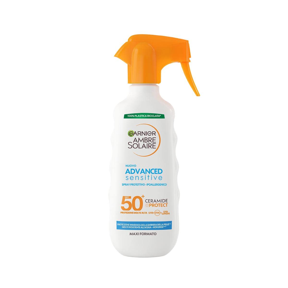 garnier-ambre-solaire-advanced-sensitive-ceramide-protect-spray-spf50-270-ml image 1