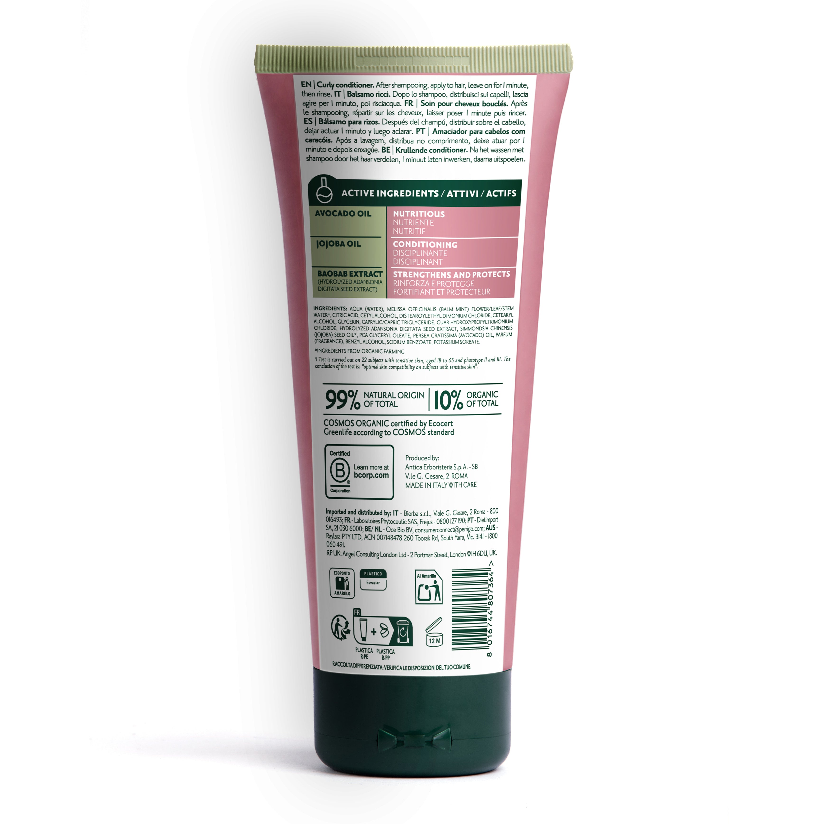 herbatint-balsamo-biologico-curly-per-capelli-ricci-200-ml image 2