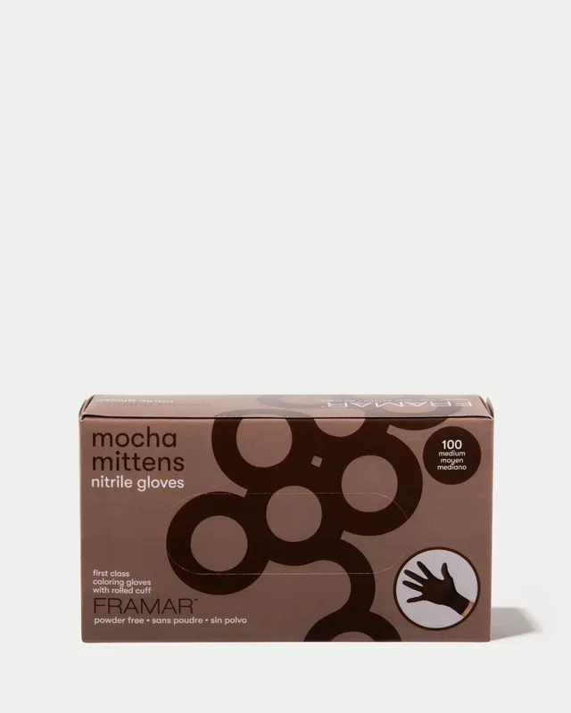 framar-mocha-mittens-guanti-in-nitrile-mocha-100-pezzi image 1