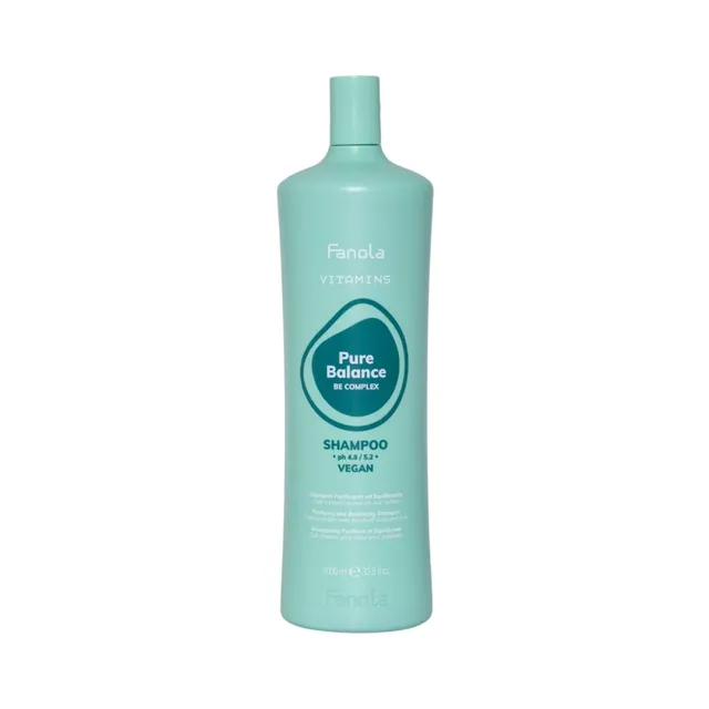 fanola-vitamins-pure-balance-shampoo-purificante-antiforfora-1000-ml image 1