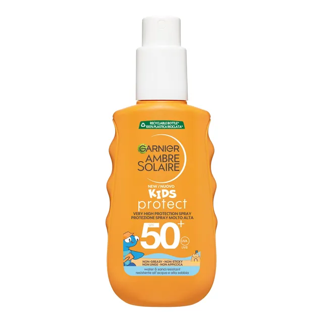 garnier-ambre-solaire-kids-protect-spray-bambini-spf50-150-ml image 1