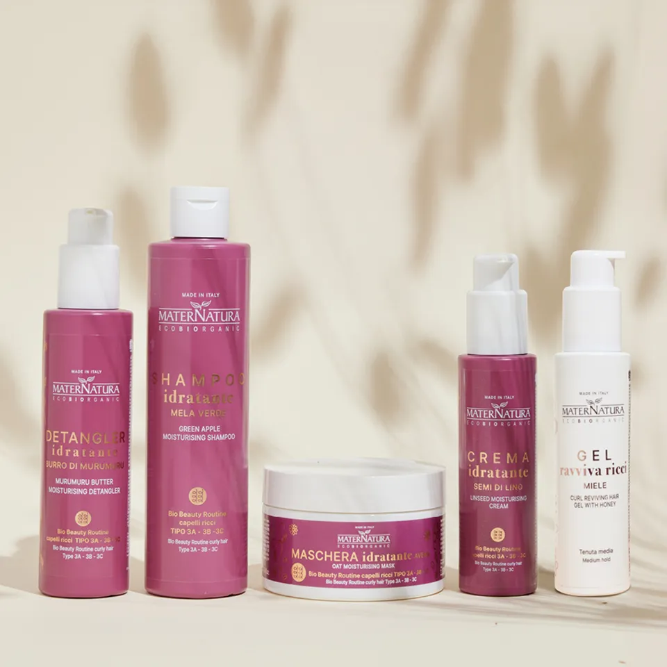 maternatura-bio-beauty-routine-capelli-ricci-tipo-3-3a-3b-3c-con-shampoo-mela-ve image 1