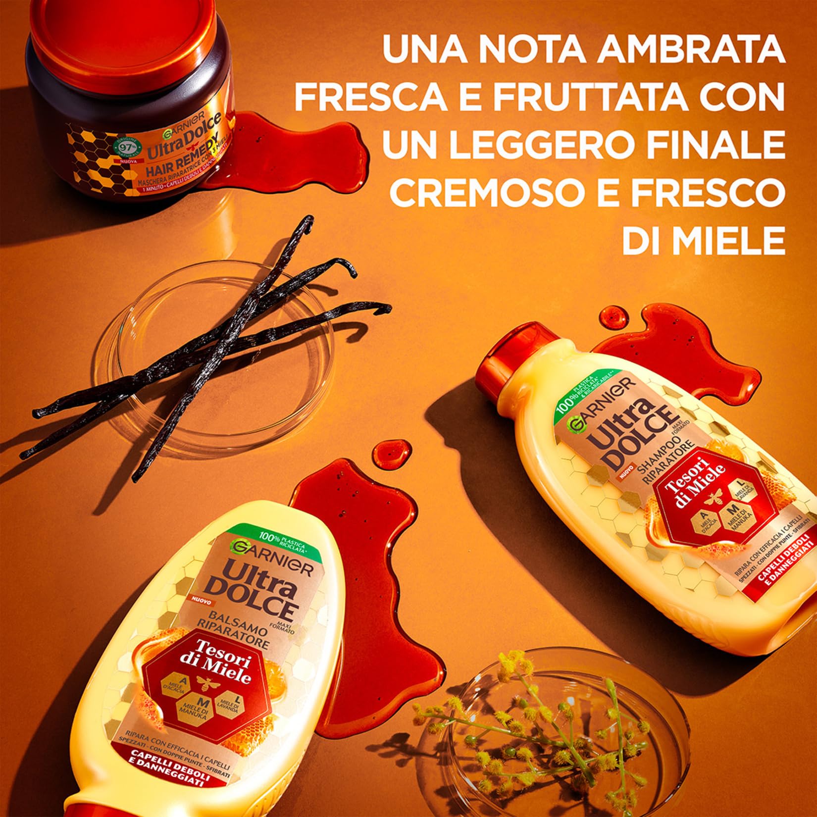 garnier-ultra-dolce-tesori-di-miele-shampoo-riparatore-94-origine-naturale-multi image 4