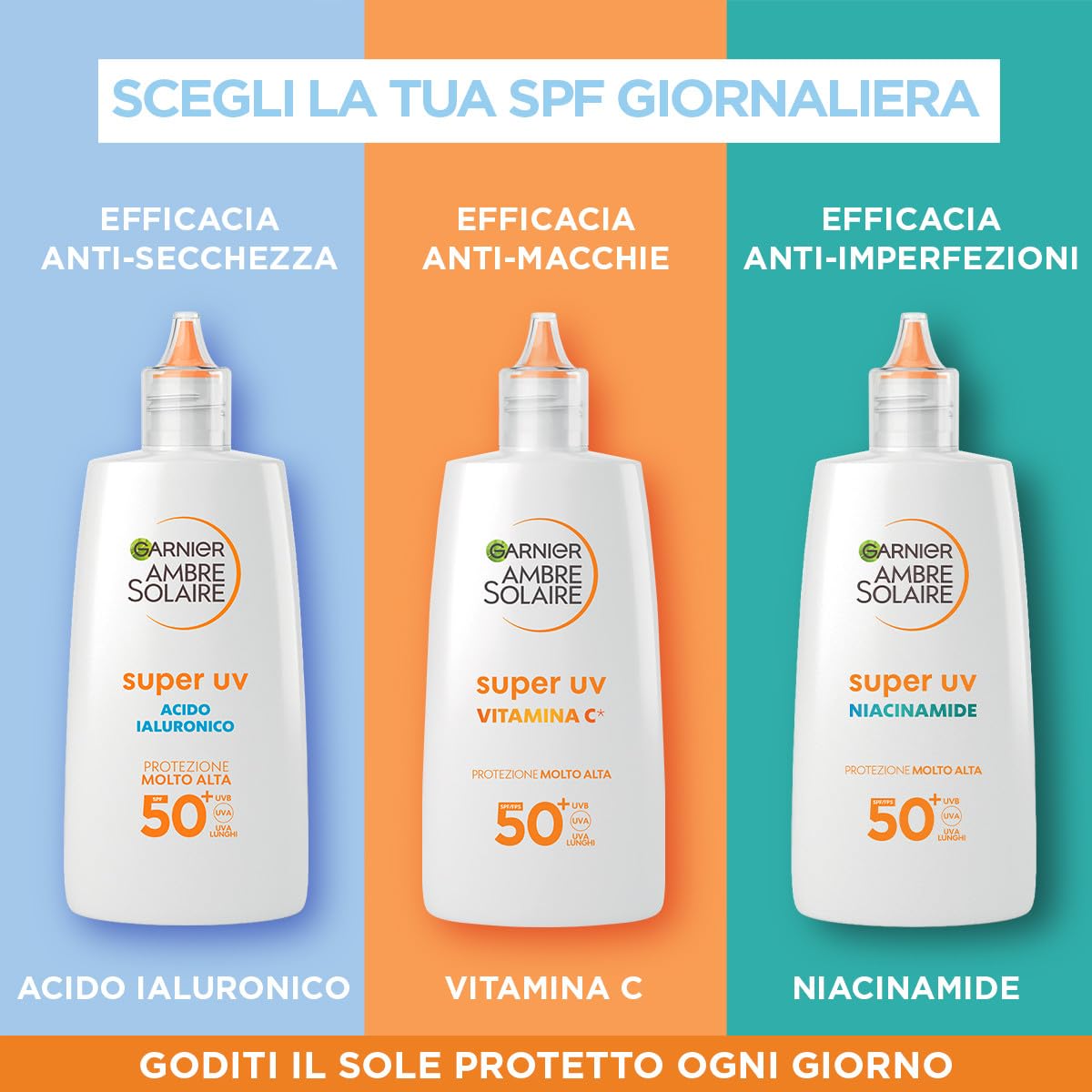 garnier-ambre-solaire-super-uv-fluido-viso-anti-imperfezioni-spf-50-40-ml image 8