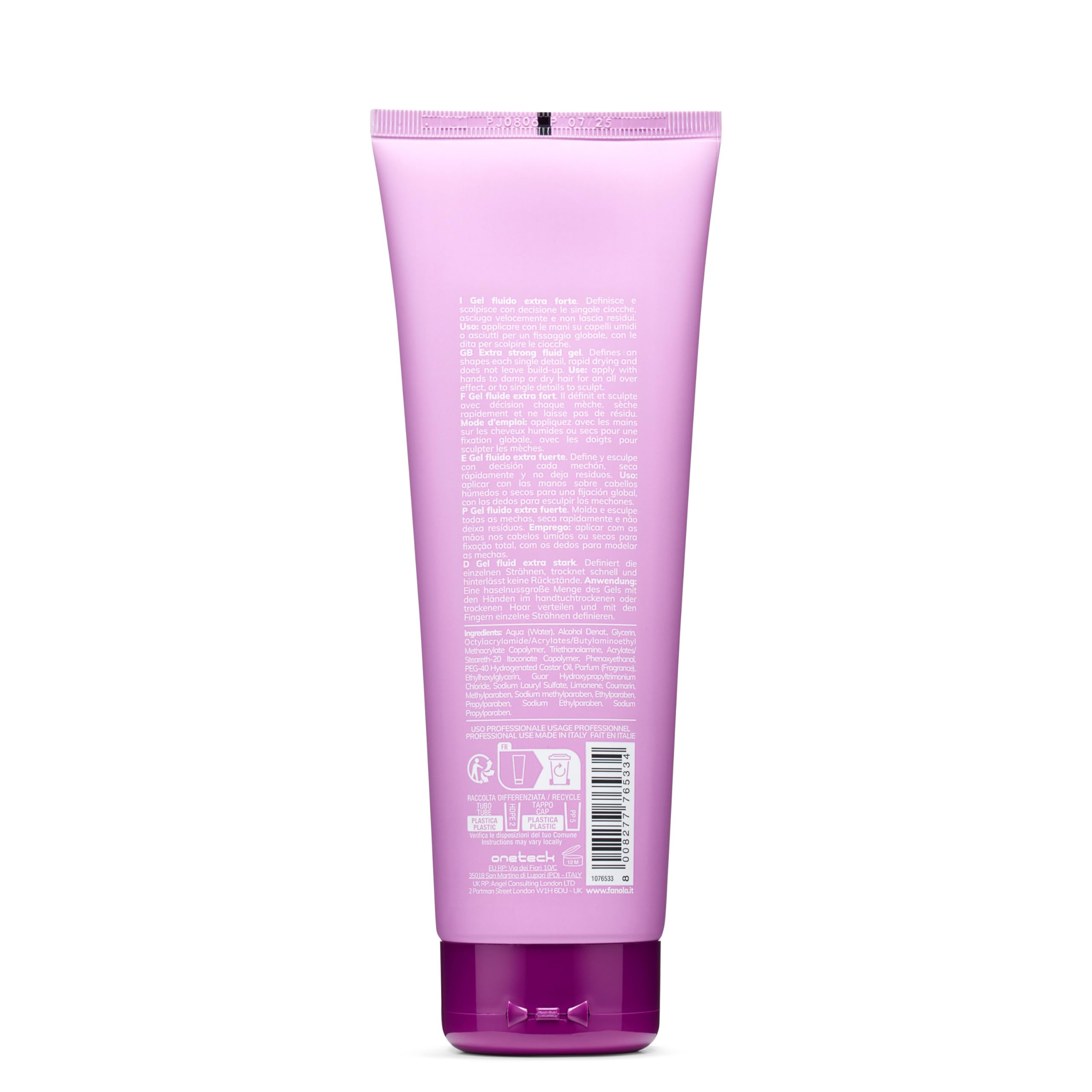 fanola-fantouch-gel-fluido-extra-forte-fissaggio-5-250-ml image 4