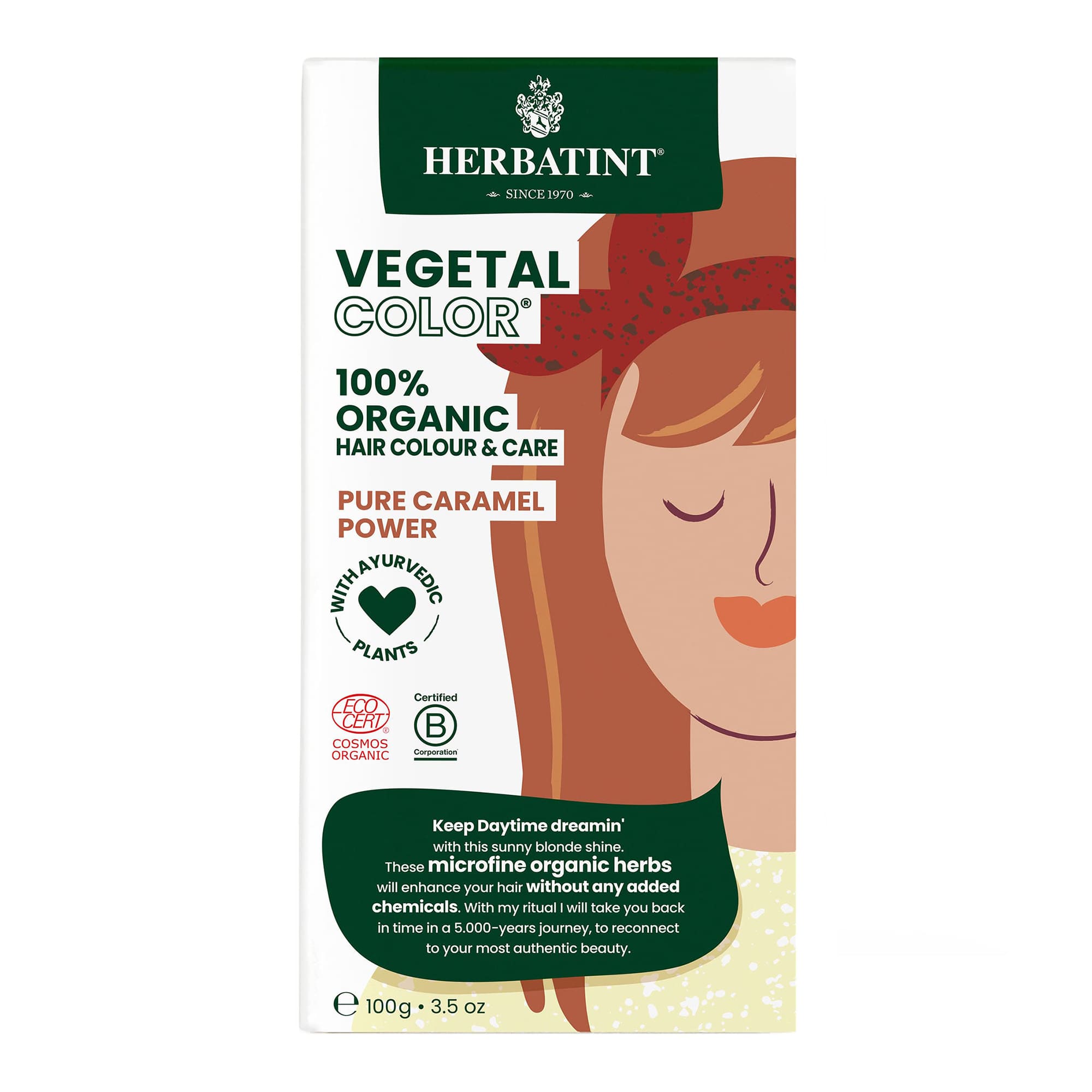 herbatint-vegetal-color-pure-caramel-power-caramello-100-g image 2