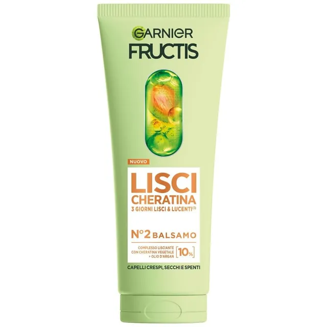 garnier-fructis-lisci-cheratina-balsamo-200-ml image 1