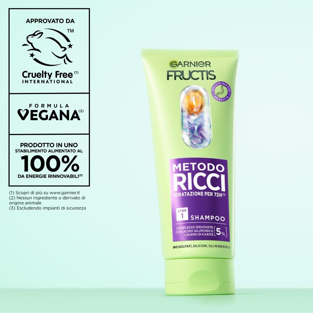 garnier-fructis-metodo-ricci-shampoo-idratante-200-ml image 7