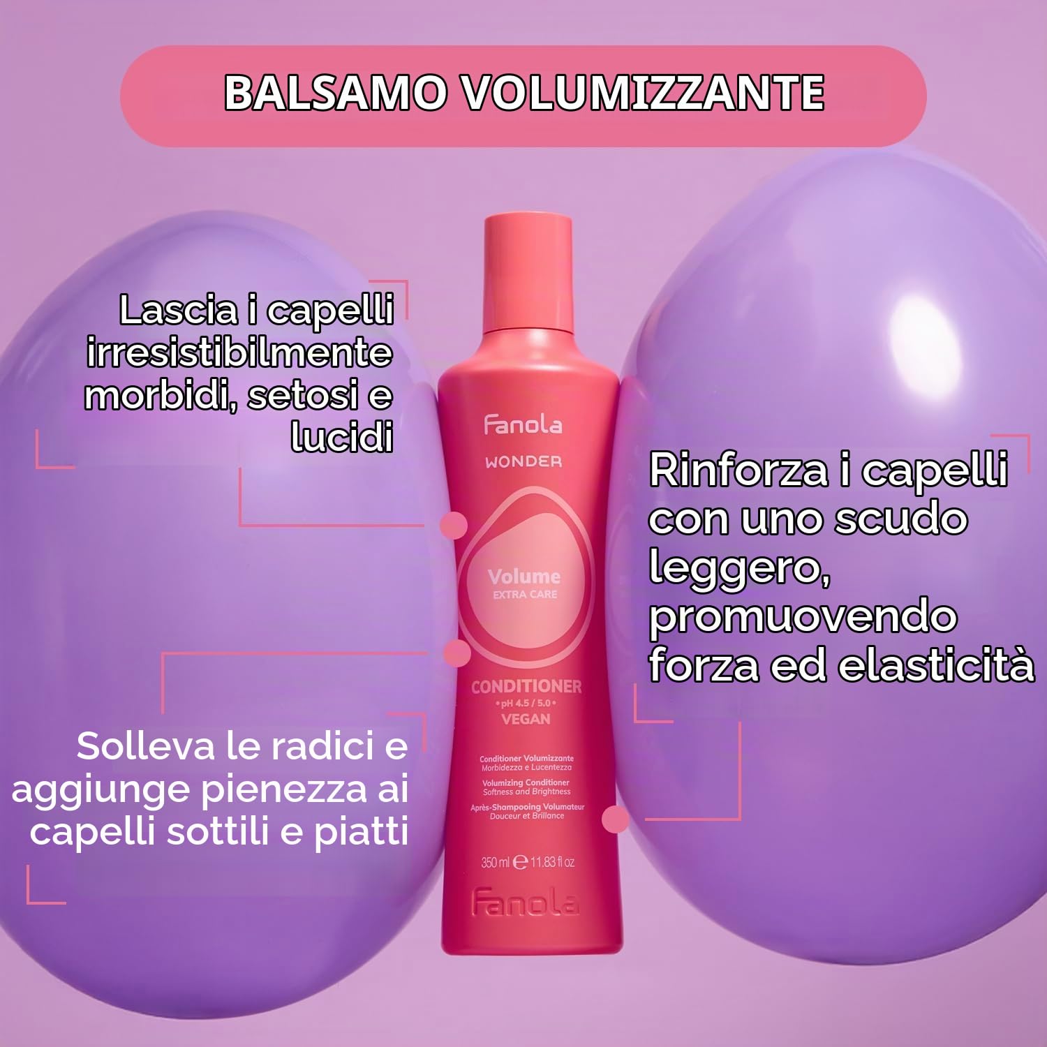 fanola-wonder-volume-conditioner-volumizzante-capelli-1000-ml image 3