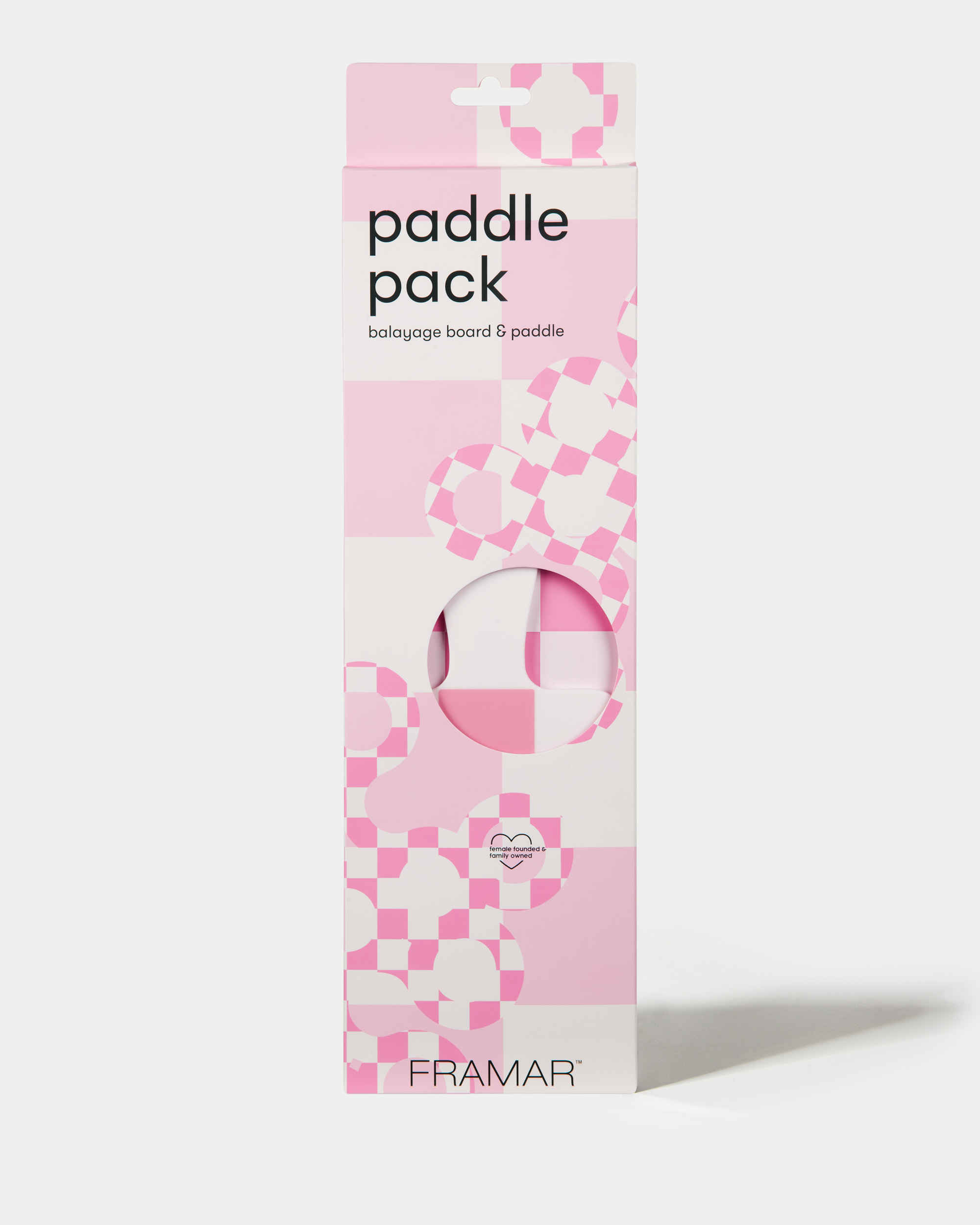 framar-checked-out-paddle-pack-set-2-palette-per-meches-rosa-e-bianche image 3