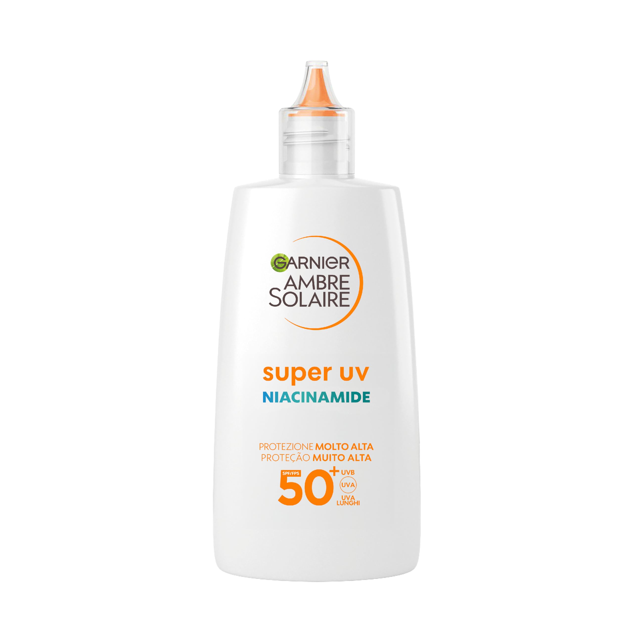garnier-ambre-solaire-super-uv-fluido-viso-anti-imperfezioni-spf-50-40-ml image 1