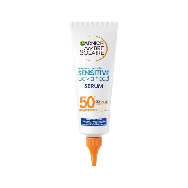 garnier-ambre-solaire-sensitive-advanced-siero-corpo-protettivo-spf50-125-ml-con image 1
