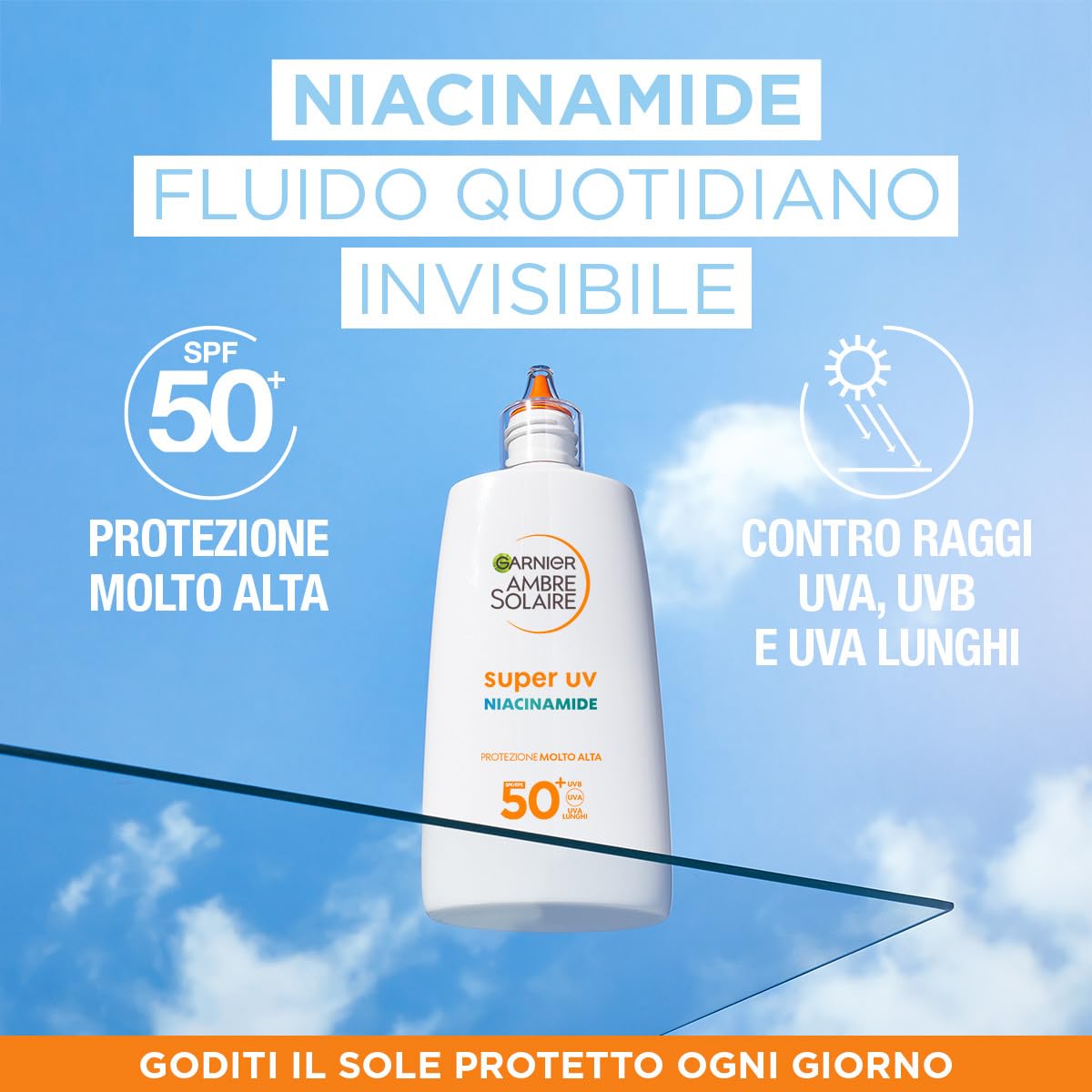 garnier-ambre-solaire-super-uv-fluido-viso-anti-imperfezioni-spf-50-40-ml image 3